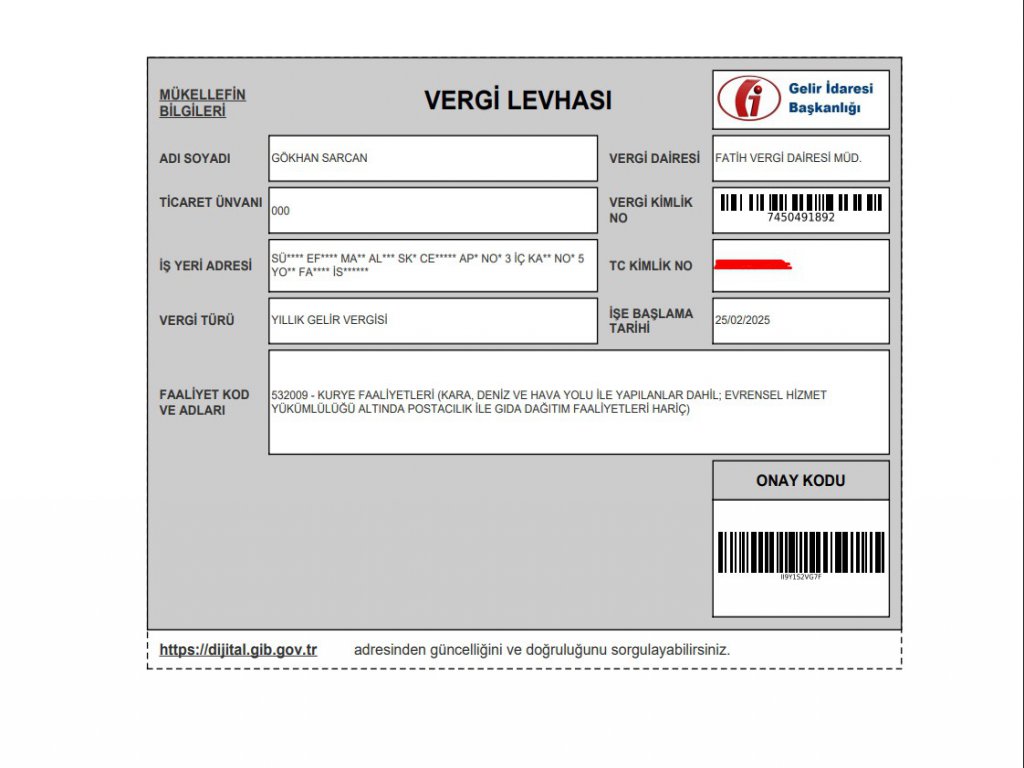 Yasal Uyumluluk ve Vergi Levhamız